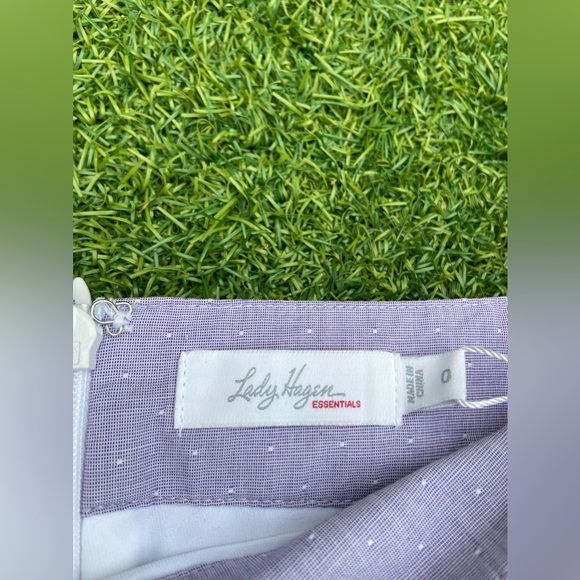 CUTE Lady Hagen golf skirt• Size 0•Purple - Picture 3 of 5